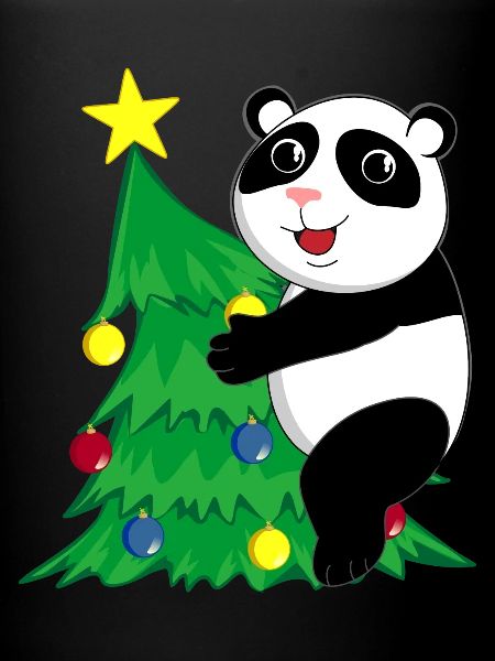 Christmas Panda