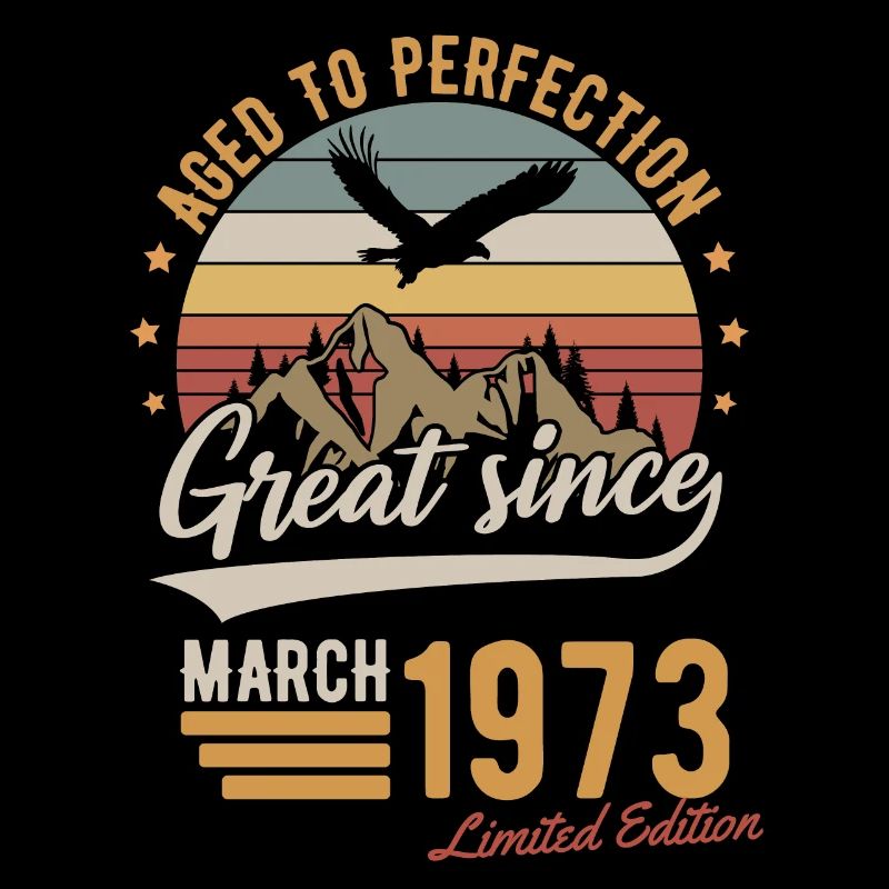 Mars 1973 Édition limitée Anniversaire