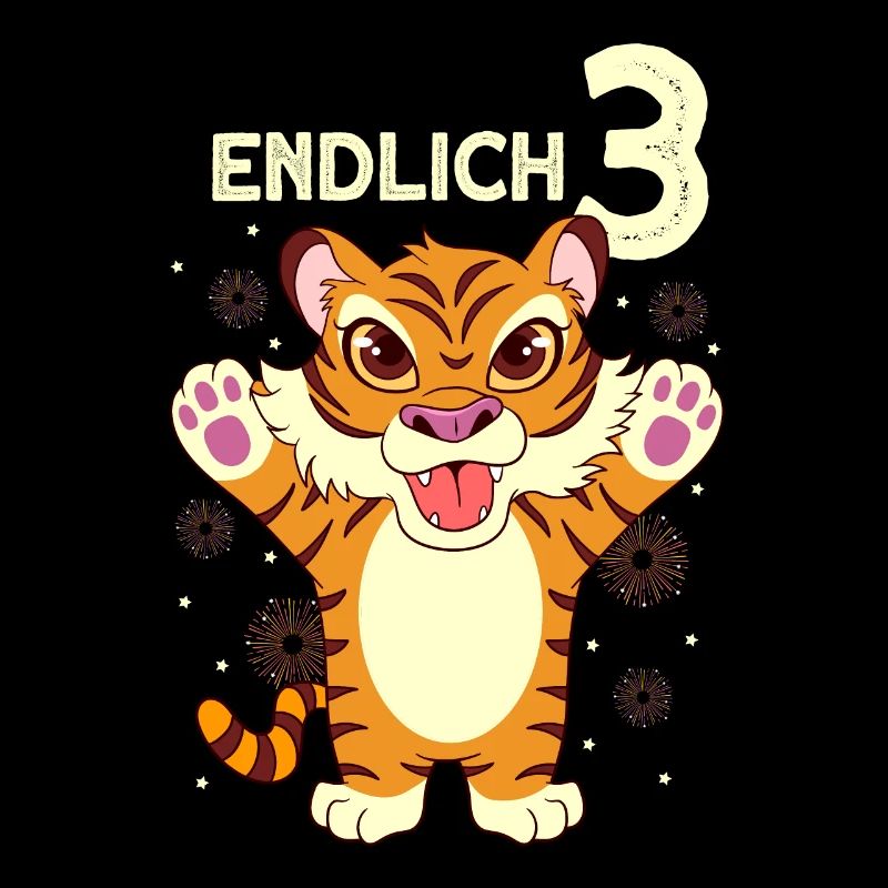 Endlich 3 - Tiger 3. Geburtstag