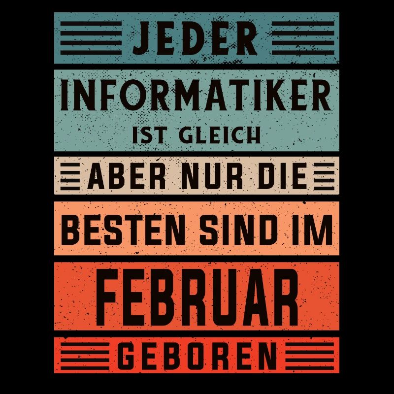 Programmierer Geburtstag Februar geboren