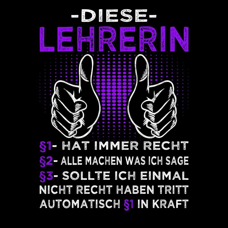 Diese Lehrerin hat immer recht - Schule