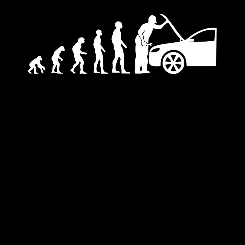 Fahrzeugbaumechaniker Lustige Evolution Geschenk
