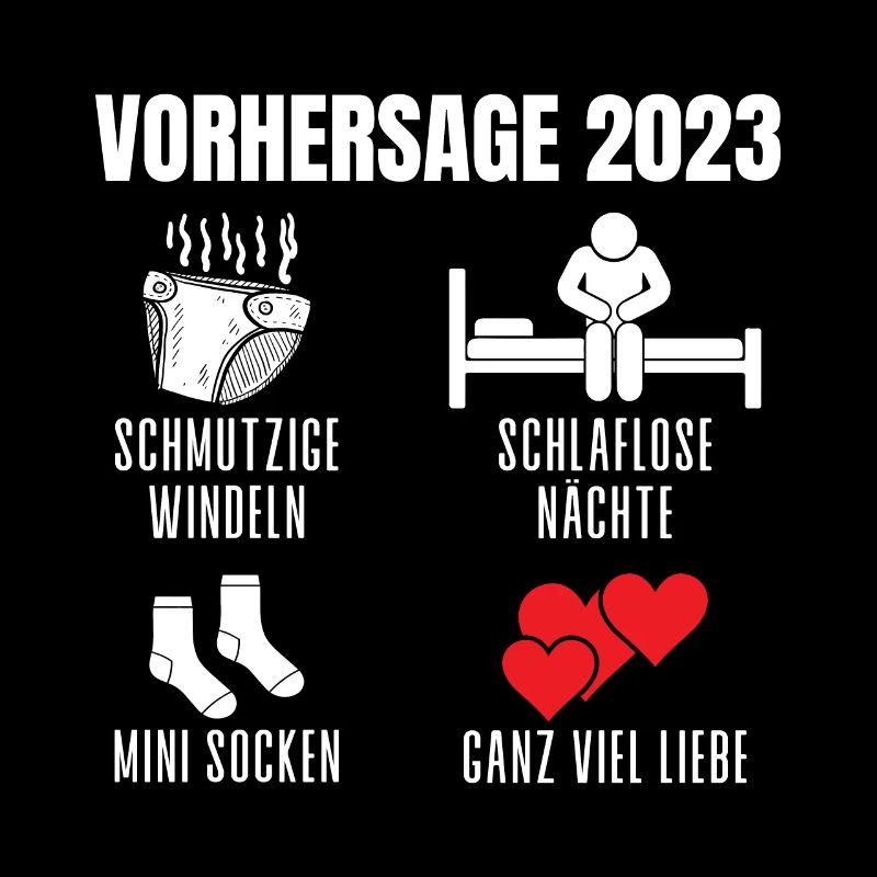VORHERSAGE 2023 WERDENDE MAMA WERDENDER PAPA
