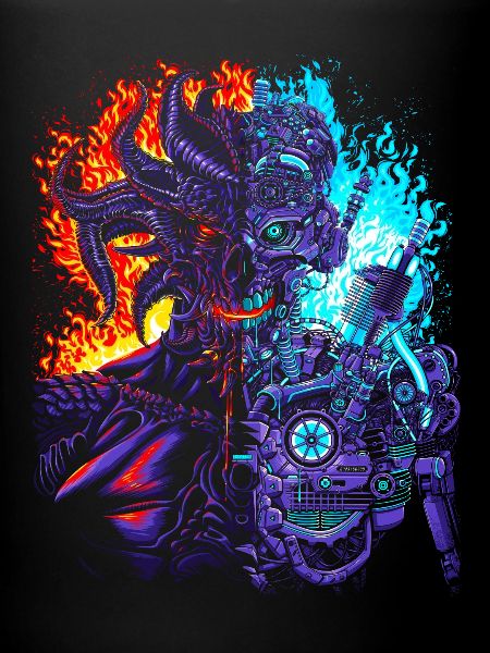 Robot vs Demon