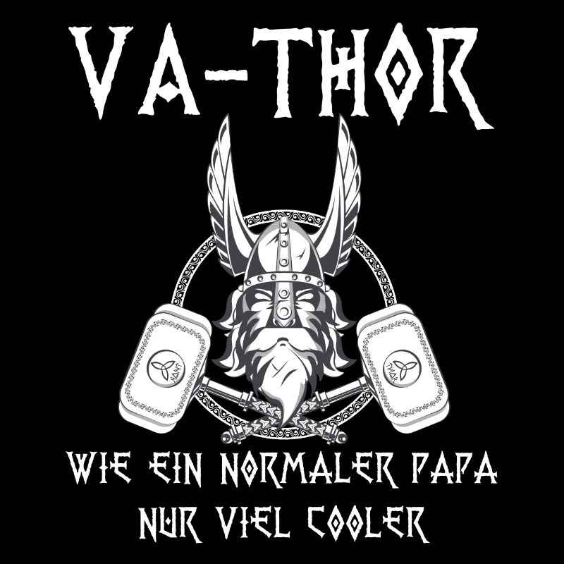 Va-Thor Vater Thor Vatertag Wikinger Papa Geschenk