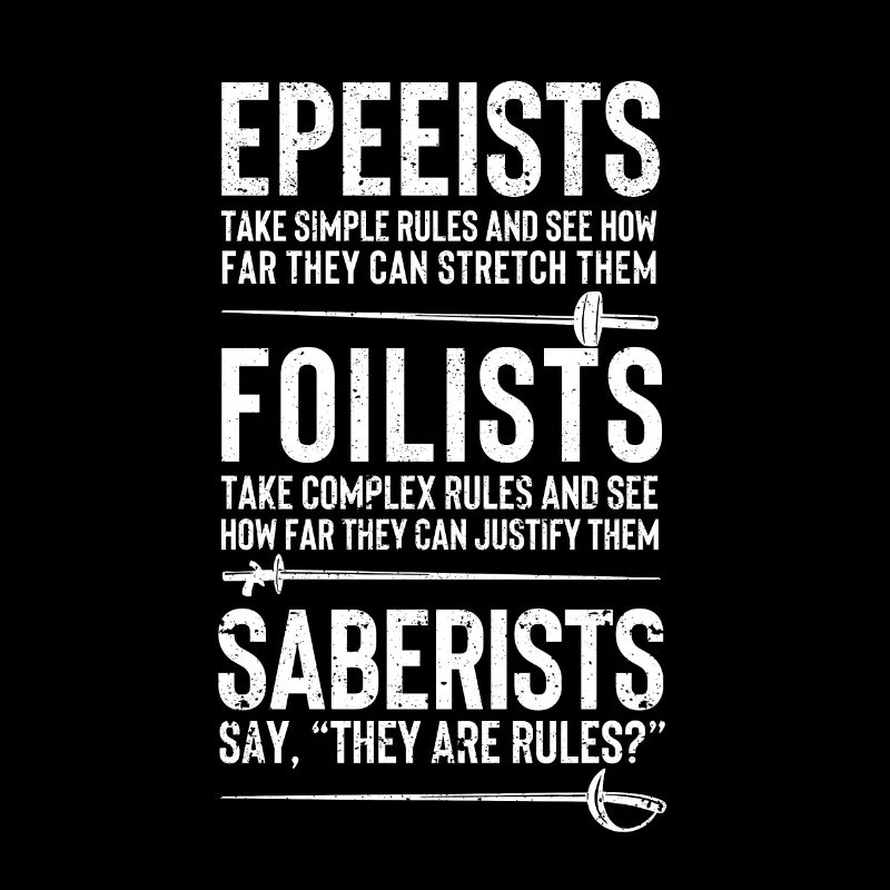 Degenfechter Florettfechter Säbelfechter Fechten