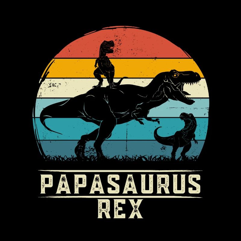 Papasaurus rex papa t-rex Vater