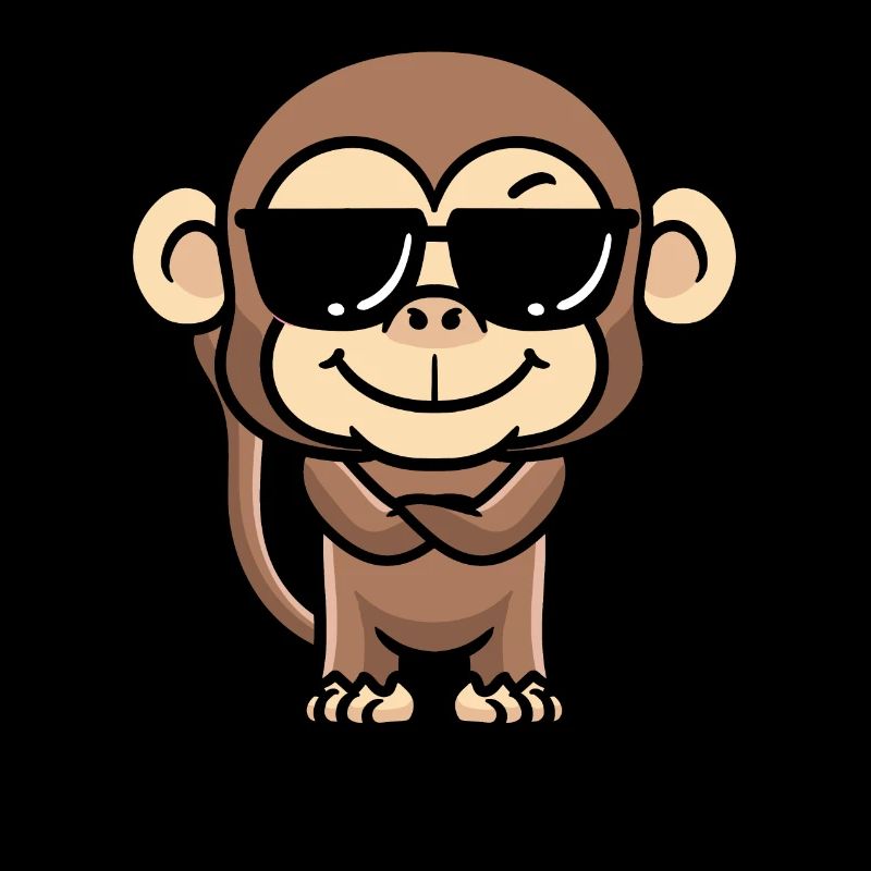 Émoticône de singe Emotion Monkey Lover