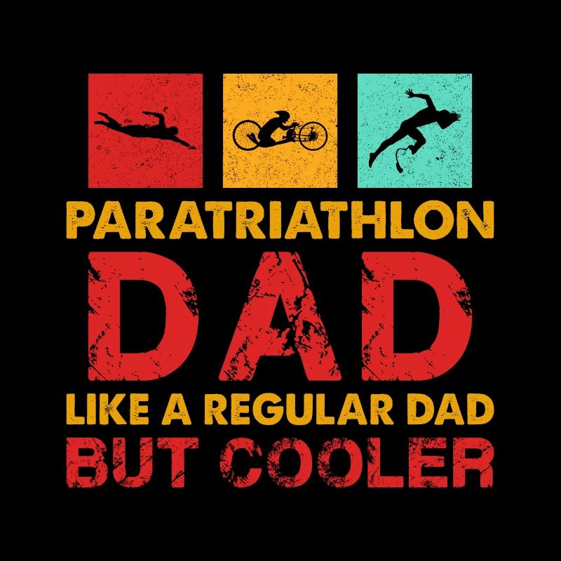 Paratriathlon Father Athletes with disabilities