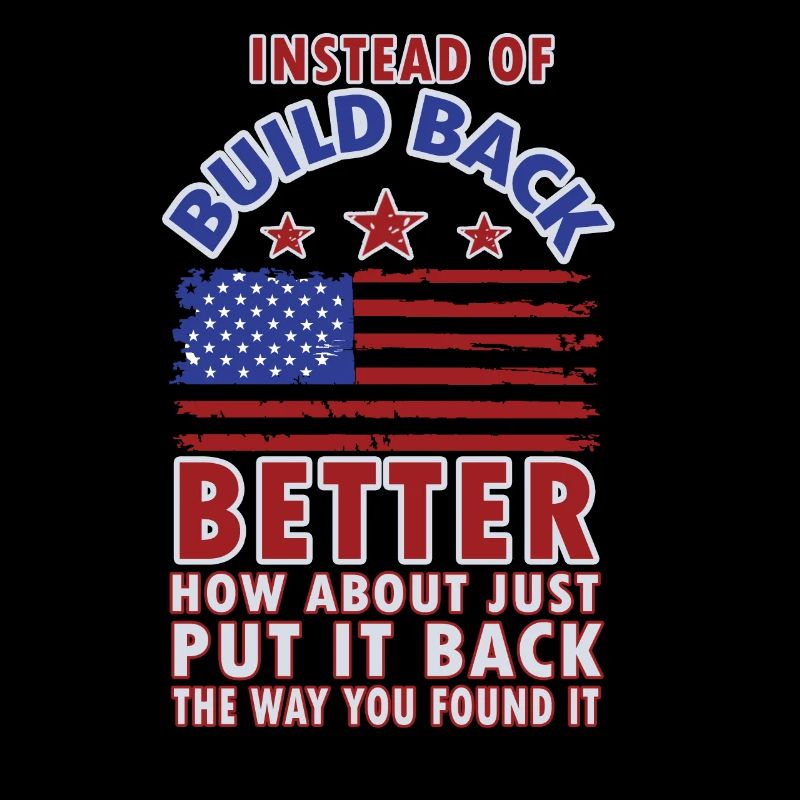 Instead Of Build Back