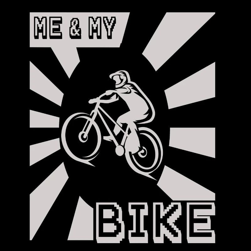 Moi et mon vélo de montagne
