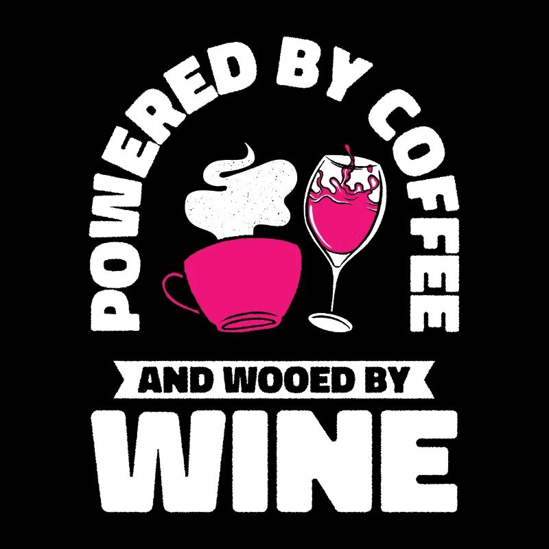 Kaffee-Weintrinker Koffeinhaltiger Weintrinker