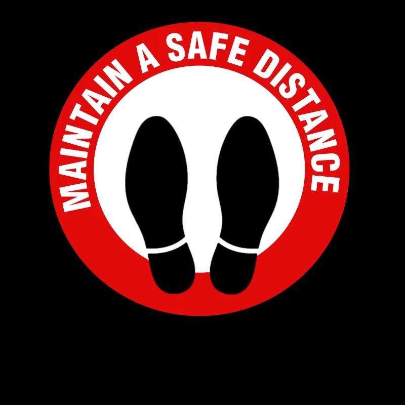 Social Distancing Maintain A Distance Introvert