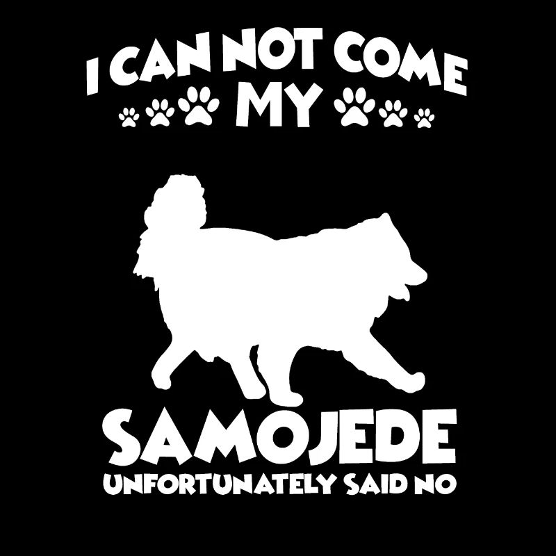 Samoyed Walk Motif Dog Owner Samoyed