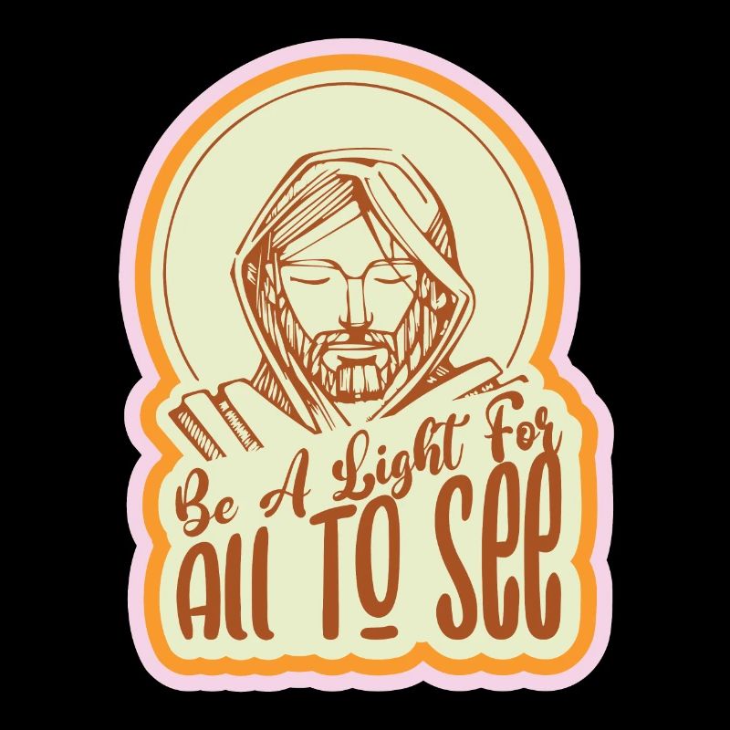 Fun Be A Light For All To See Religious Christian