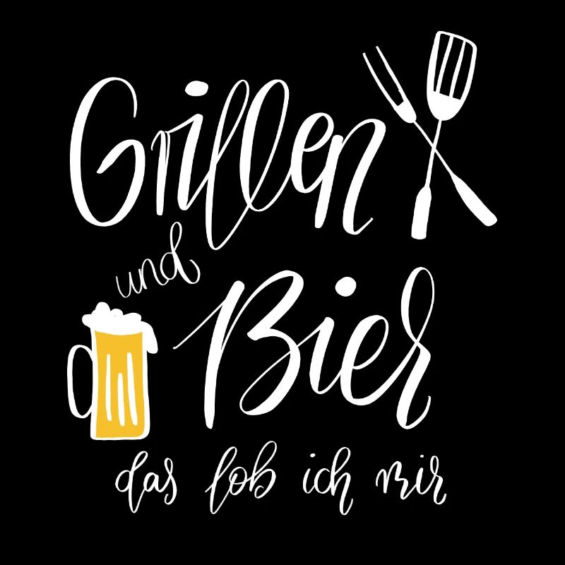 Grillen und Bier das Lob ich mir