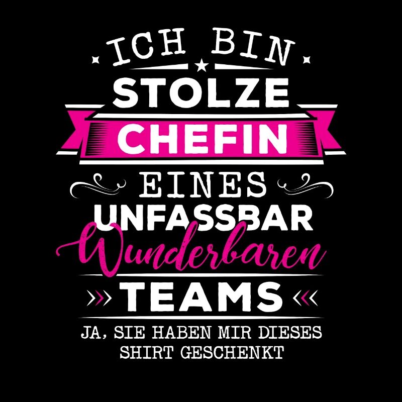 Chefin Geschenk Beruf Arbeit lustiger Spruch