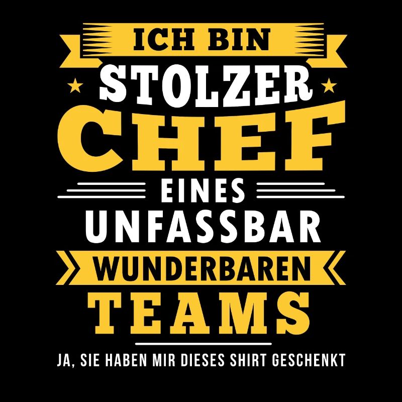Chef Geschenk Beruf Arbeit lustiger Spruch