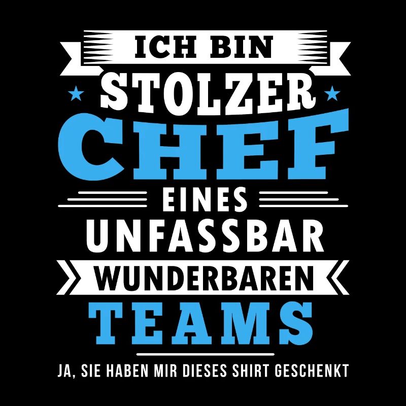 Chef Geschenk Beruf Arbeit lustiger Spruch