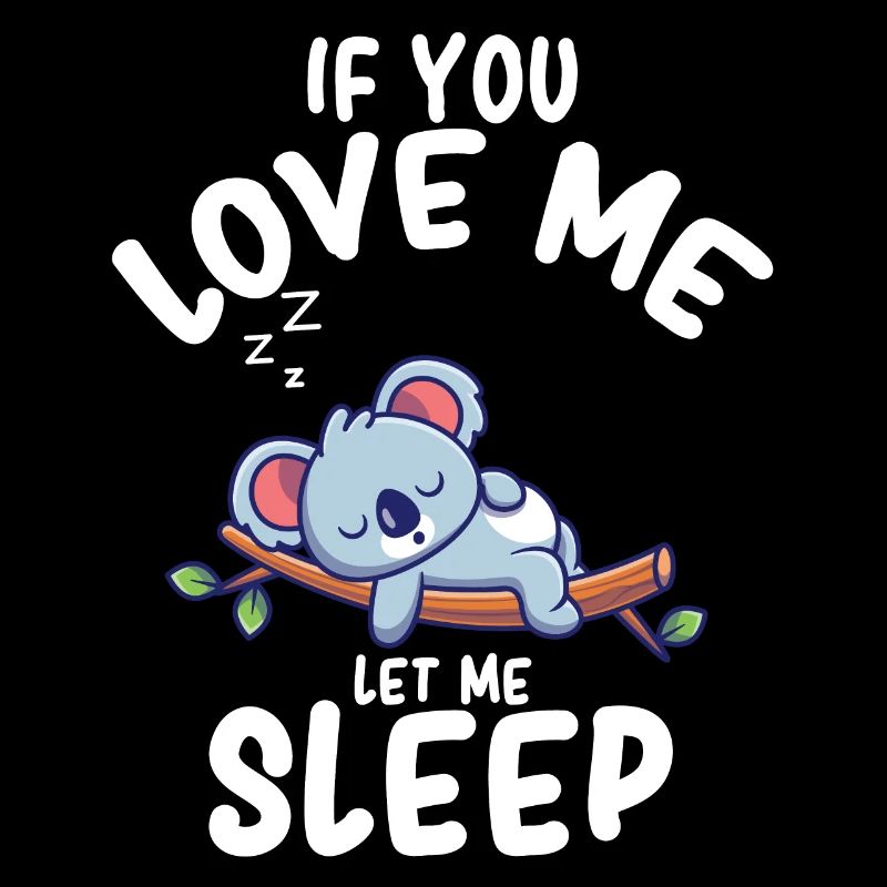 Cute Animal Idea Sleeping Koala