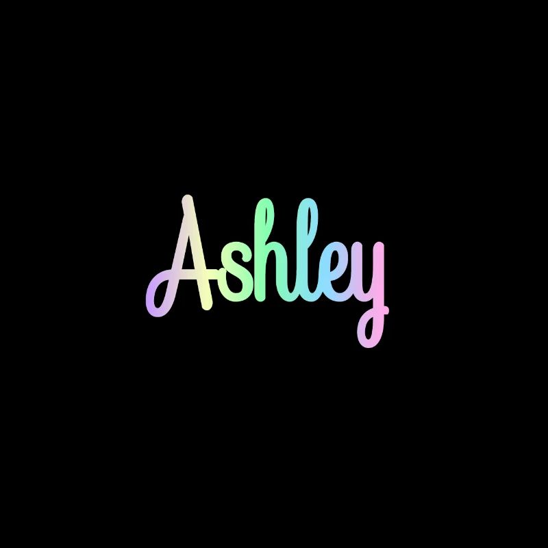 ABIGAIL Rainbow Minimalist Cursive