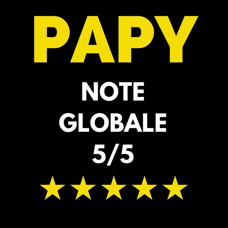 PAPY NOTE 5 sur 5 ÉTOILES