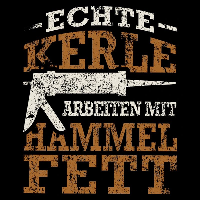 Fließenleger Silikon Hammelfett Spruch Geschenk