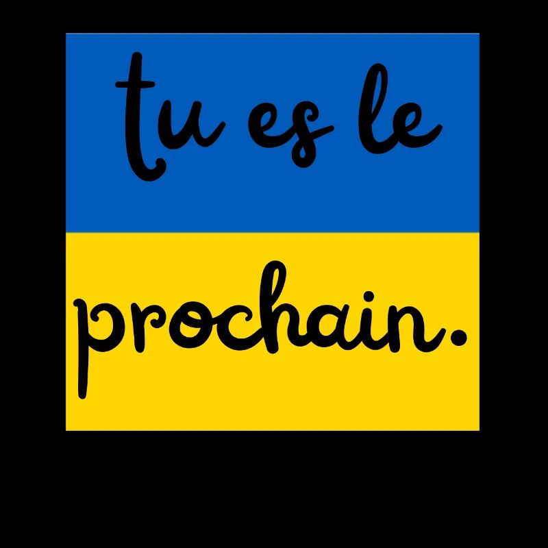 Ukraine drapeau tu es le prochain