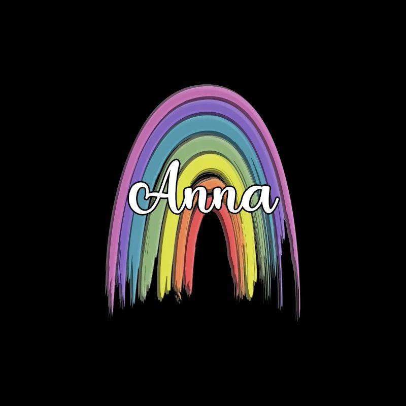 ANNA Rainbow Cursive