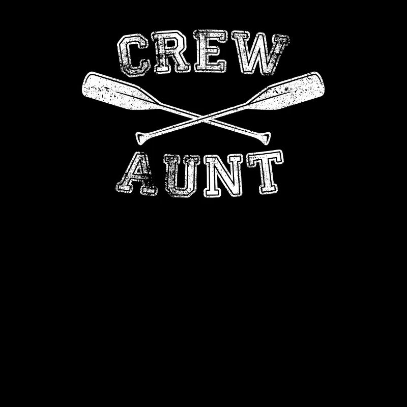 Crew Tante Rowing Coxswain Sculling Cool Boating