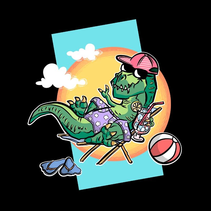 Rex sur la plage