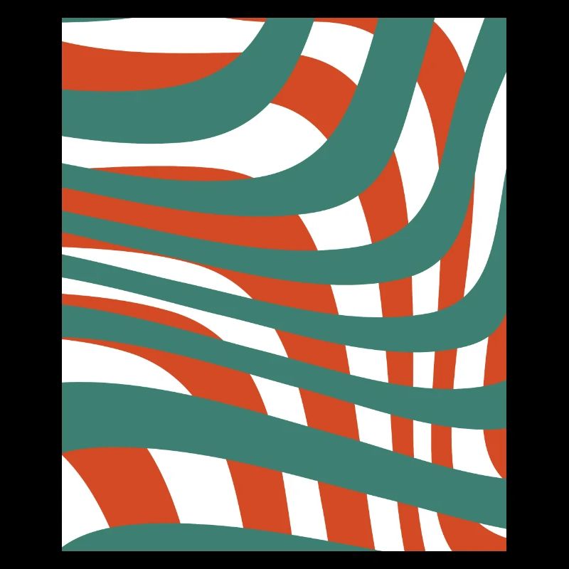 Gemischte gewellte Muster