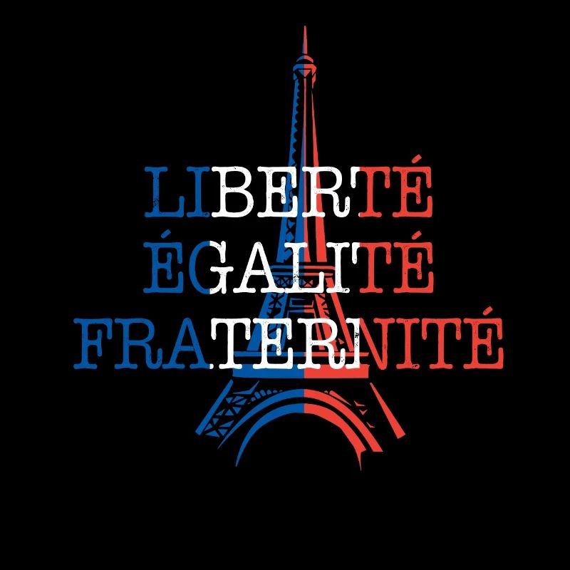 Liberte Egalite Fraternite Eiffel Tower