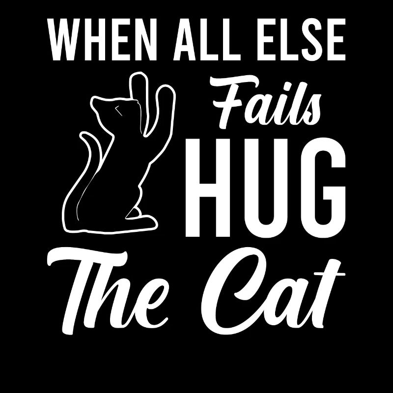 Lorsque tout le reste échoue, embrassez le chat - chat