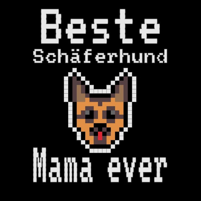 Beste Schäferhund Mama ever