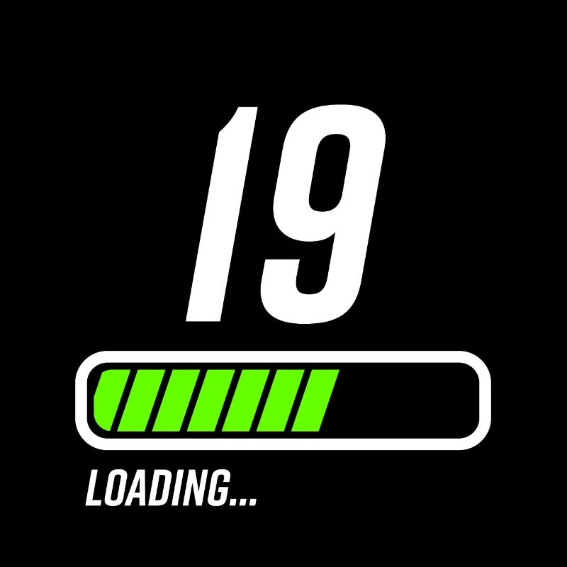 19. Geburtstag Loading Ladebalken