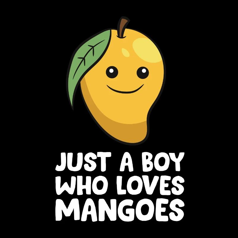 Nur ein Junge, der Mangos liebt