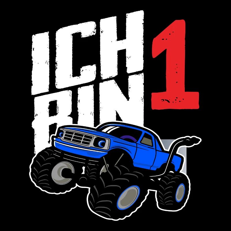 Monstertruck 1. Geburtstag Jungs Geschenk
