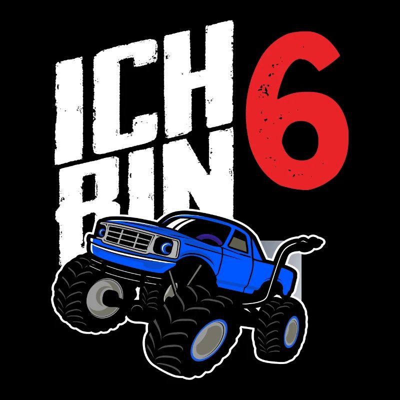 Monstertruck 6. Geburtstag Jungs Geschenk