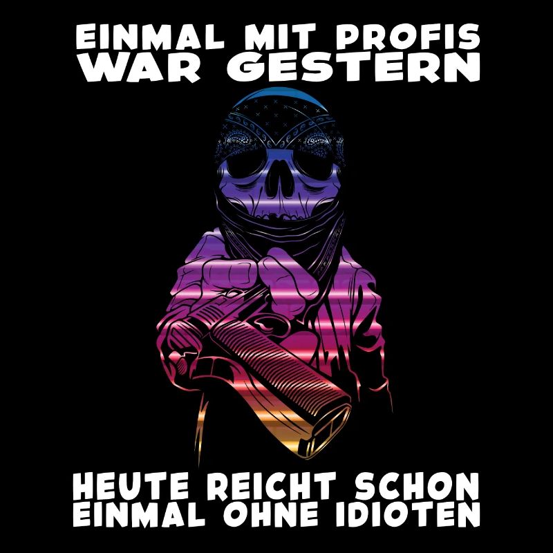 einmal mit profis war gestern - Gaming T-Shirt