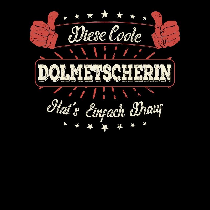 Diese Coole Dolmetscherin Geschenk Kollegen Spruch