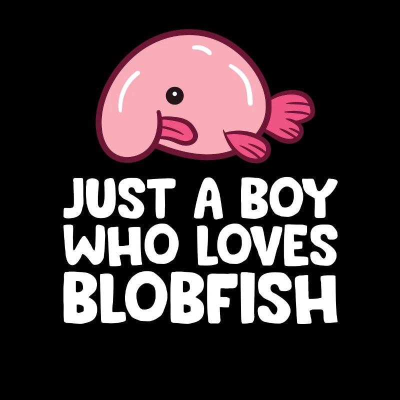 Just a Boy Who Loves Blobfish