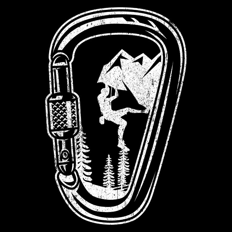 Klettern Boulder Berge Karabiner Klettern Geschenk