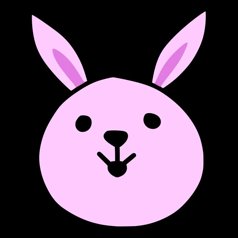 Mignon lapin rose