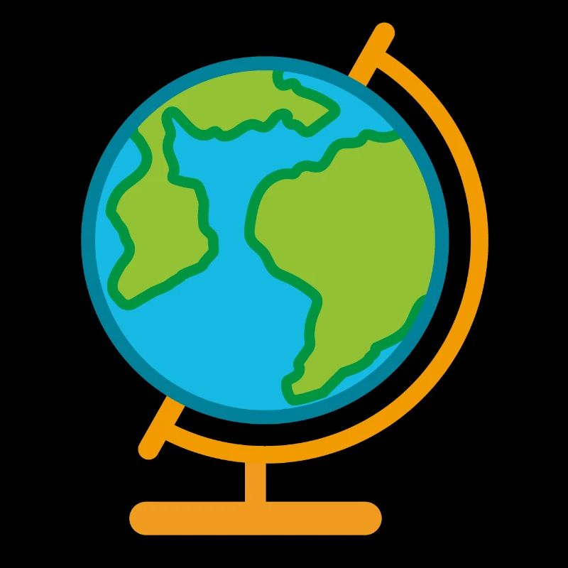 Globe Géographie du monde