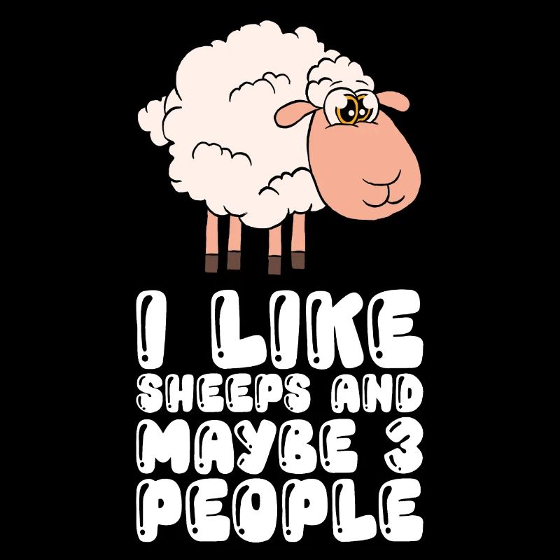 I like sheep And Maybe 3 people