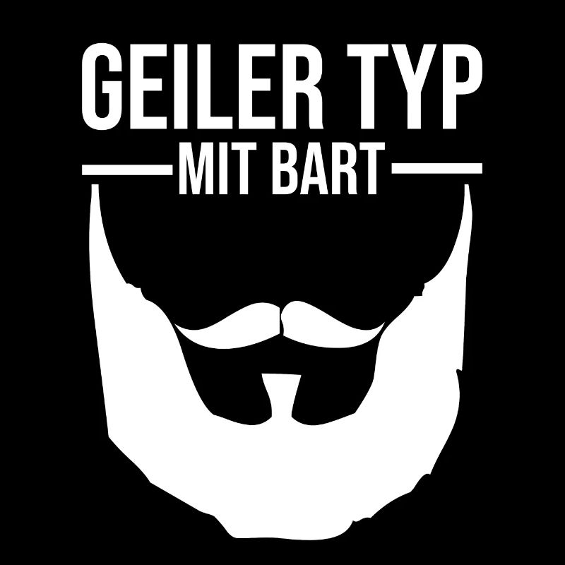 Geiler Typ Mit Bart - Bartträger Bartwuchs