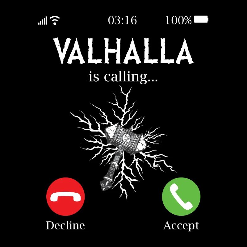 Valhalla Is Calling - Lustiger Vikinger Phone Call