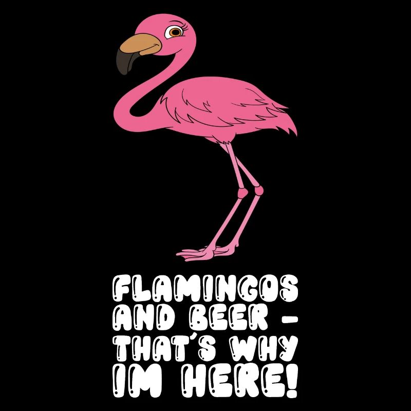Funny flamingo graphics