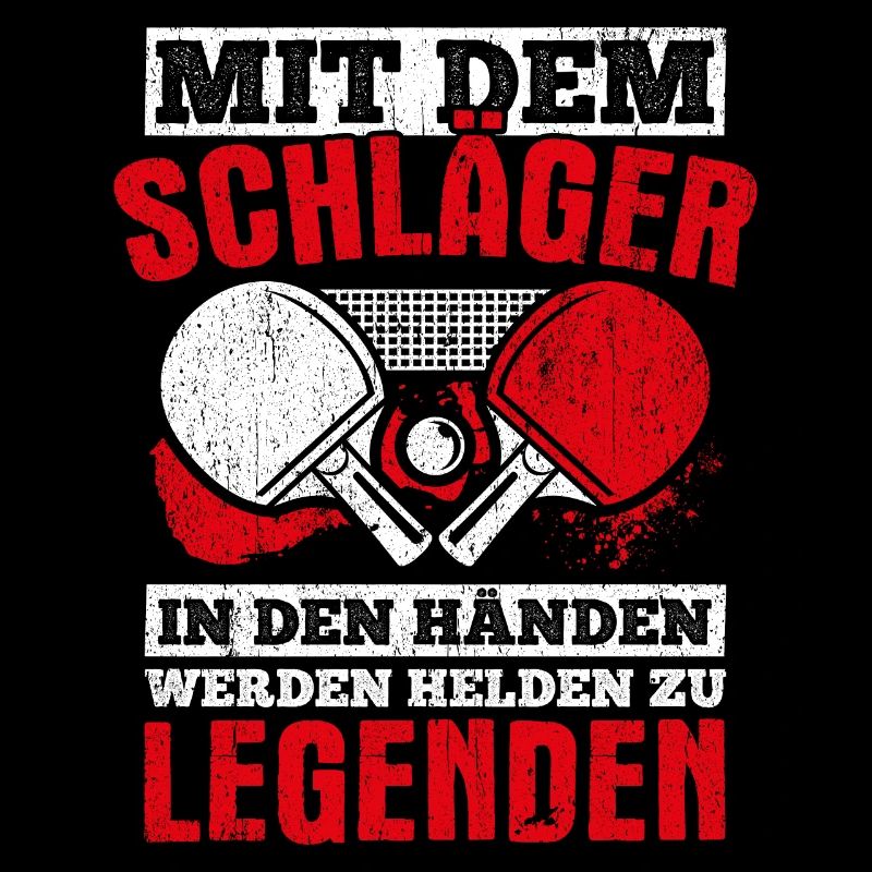 Mit dem Schläger in den Händen werdne Helden zu Le